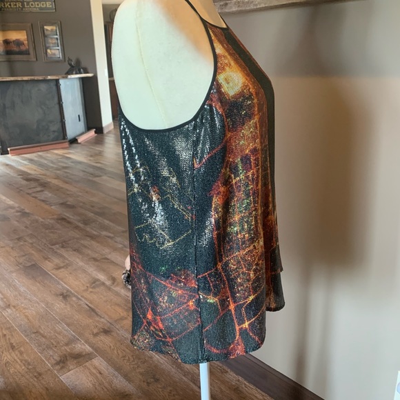 Clover Canyon Sequin Sleeveless Tank - Picture 9 of 10